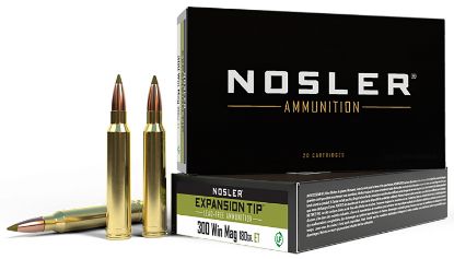 Picture of Nosler 40038 E-Tip 300 Win Mag 180 Gr E Tip Lead Free 20 Per Box/ 10 Case 