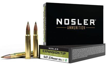 Picture of Nosler 40643 E-Tip 8Mm Mauser 180 Gr E Tip Lead Free 20 Per Box/ 10 Case 