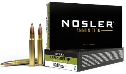 Picture of Nosler 40393 E-Tip 9.3Mmx62 Mauser 250 Gr E Tip Lead Free 20 Per Box/ 10 Case 