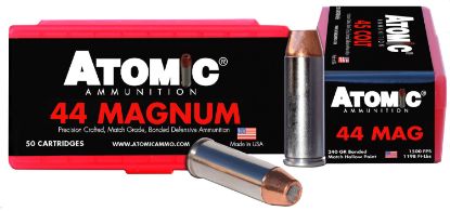 Picture of Atomic Ammunition 00440 Pistol Precision Craft 44 Rem Mag 240 Gr Bonded Match Hollow Point 50 Per Box/ 10 Case 
