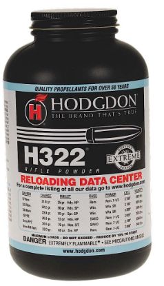 Picture of Hodgdon 3221 Extreme H322 Rifle Powder Multi-Caliber 1 Lb 