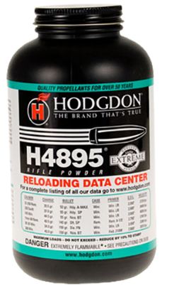 Picture of Hodgdon 48951 Extreme H4895 Rifle Powder Multi-Caliber 1 Lb 