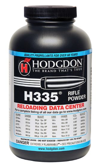 Picture of Hodgdon 3351 Spherical H335 Rifle Powder Multi-Caliber 1 Lb 