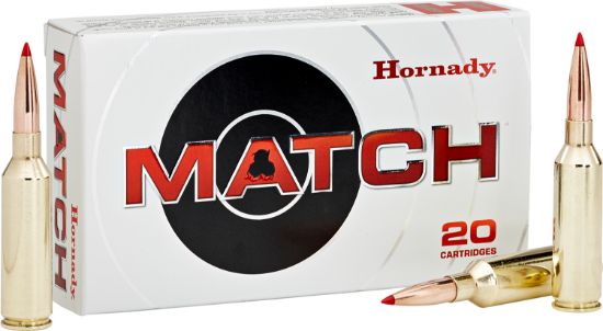 Picture of Hornady 82180 Match 300 Win Mag 195 Gr Extremely Low Drag Match 20 Per Box/ 10 Case 