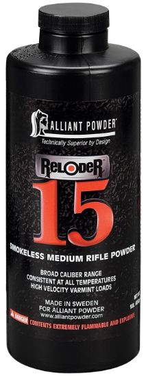 Picture of Alliant Powder Reloder15 Rifle Powder Reloder 15 Rifle Multi-Caliber Medium Rifle 1 Lb 