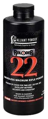 Picture of Alliant Powder Reloder22 Rifle Powder Reloder 22 Rifle Multi-Caliber Magnum 1 Lb 