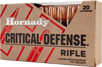 Picture of Hornady 80270 Critical Defense 223 Rem 55 Gr Flex Tip Expanding 20 Per Box/ 10 Case 