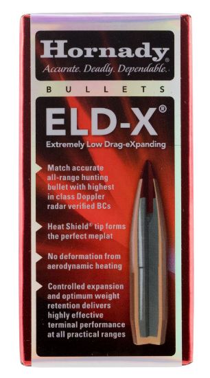 Picture of Hornady 25418 Eld-X 25 Cal .257 110 Gr Extremely Low Drag Expanding 100 Per Box/ 25 Case 