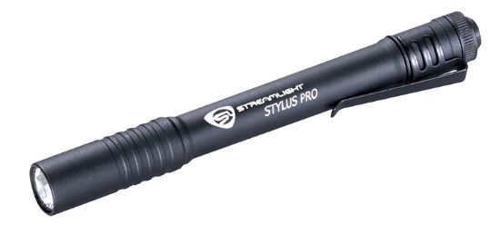 Picture of Streamlight 66118 Stylus Pro Penlight Black Anodized 100 Lumens White C4 Led 