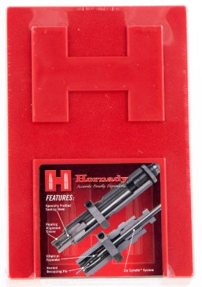 Picture of Hornady 546295 Custom Grade Series Iii 2 Die Set For 6Mm Creedmoor Includes Sizing Seater 