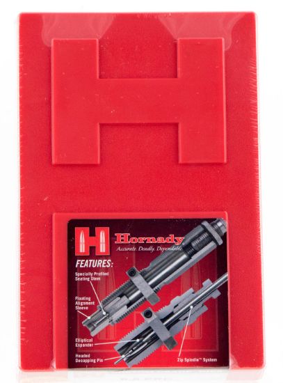 Picture of Hornady 546281 Custom Grade Series Iii 2 Die Set For 6.5 Prc Includes Sizing Seater 