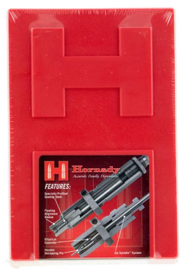 Picture of Hornady 546381 Custom Grade Series Iv 2 Die Set For 33 Nosler Includes Sizing Seater 