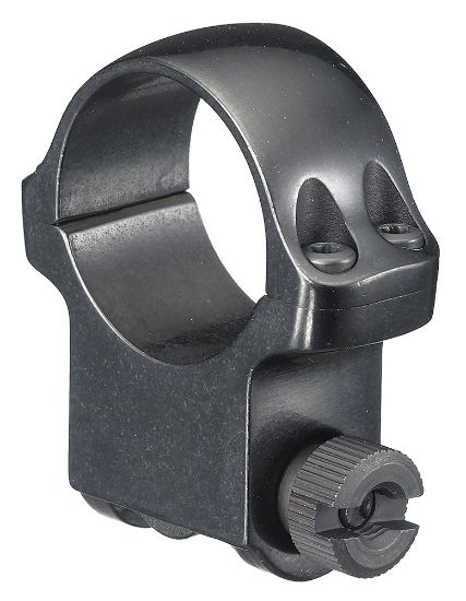 Picture of Ruger 90271 5B Scope Ring Matte Black 1" High 