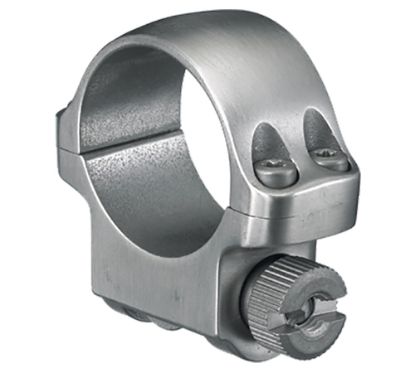 Picture of Ruger 90281 3K Scope Ring Silver 1" Low 