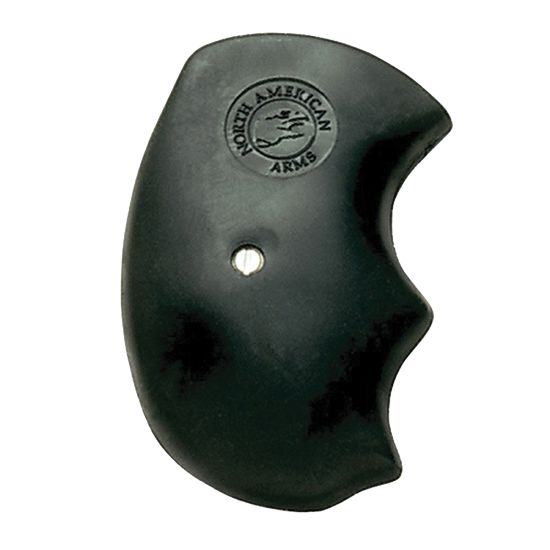 Picture of North American Arms Gmmm Oversized Grip Black Rubber For Naa Pug, Black Widow, Magnum, The Earl 