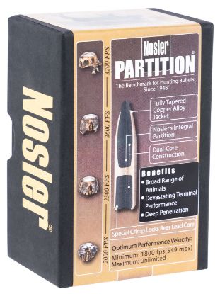 Picture of Nosler 16326 Partition 7Mm .284 150 Gr Spitzer/ 50 Per Box 