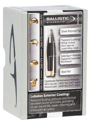 Picture of Nosler 51170 Ballistic Silvertip 30 Cal .308 180 Gr Spitzer Point/ 50 Per Box 