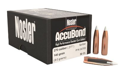 Picture of Nosler 54765 Accubond 270 Win .277 140 Gr Spitzer Point/ 50 Per Box 