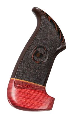 Picture of Chiappa Firearms 970482 Replacement Hogue Rhino Walnut Micarta Grip W/Rosewood Big Butt 