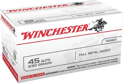 Picture of Winchester Ammo Usa45avp Usa Value Pack 45 Acp 230 Gr Full Metal Jacket 100 Per Box/ 5 Case 