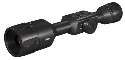 Picture of Atn Tiwst4382a Thor 4 384 Thermal Rifle Scope Black Anodized 2-8X Multi Reticle 384X288, 60Hz Resolution Features Rangefinder 