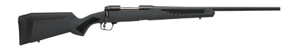 Picture of Savage Arms 57061 110 Hunter 223 Rem 4+1 22", Matte Black Metal, Gray Fixed Accustock With Accufit 