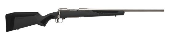 Picture of Savage Arms 57083 110 Storm 7Mm-08 Rem 4+1 22", Matte Stainless Metal, Gray Fixed Accustock With Accufit 