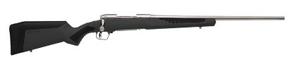 Picture of Savage Arms 57084 110 Storm 300 Wsm 2+1 24", Matte Stainless Metal, Gray Fixed Accustock With Accufit 