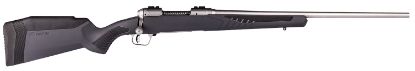 Picture of Savage Arms 57052 110 Storm 270 Win 4+1 22" Matte Stainless/ Button-Rifled Barrel, Matte Stainless/ Stainless Steel Receiver, Matte Gray/ Fixed Accustock Stock, Right Hand 