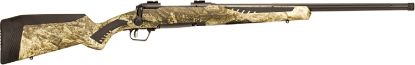 Picture of Savage Arms 57003 110 Predator 243 Win 4+1 24", Matte Black Metal, Mossy Oak Terra Fixed Accustock With Accufit 