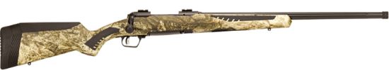 Picture of Savage Arms 57005 110 Predator 260 Rem 4+1 24", Matte Black Metal, Mossy Oak Terra Fixed Accustock With Accufit 