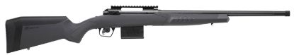 Picture of Savage Arms 57009 110 Tactical 308 Win 10+1 24", Matte Black Metal, Gray Fixed Accustock With Accufit, Left Hand 