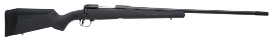 Picture of Savage Arms 57021 110 Long Range Hunter 6.5 Creedmoor 4+1 26", Matte Black Metal, Gray Fixed Accustock With Accufit 