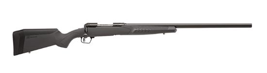 Picture of Savage Arms 57068 110 Varmint 204 Ruger 4+1 26", Matte Black Metal, Gray Fixed Accustock With Accufit 