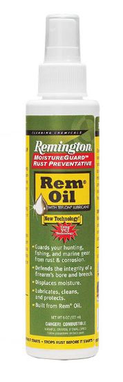 Picture of Remington Accessories 18378 Rem Oil Moistureguard Cleans/Lubricates/Protects 6 Oz Spray Bottle 