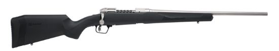 Picture of Savage Arms 57048 110 Lightweight Storm 270 Win 4+1 20", Matte Stainless Metal, Black Synthetic Stock 