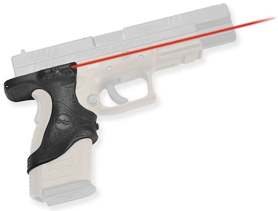 Picture of Crimson Trace 01-2070-1 Lg-446 Lasergrips Black Red Laser Springfield Armory Xd9/Xd40 