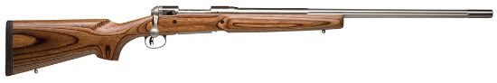 Picture of Savage Arms 18465 12 Varminter Low Profile 223 Rem 4+1 Cap 26" 1:9" Matte Stainless Rec/Barrel Satin Brown Stock Right Hand (Full Size) With Detachable Box Magazine 