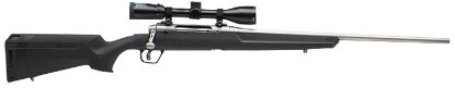 Picture of Savage Arms 57101 Axis Ii Xp 223 Rem 4+1 22", Matte Stainless Barrel/Rec, Synthetic Stock, Includes Bushnell Banner 3-9X40mm Scope 