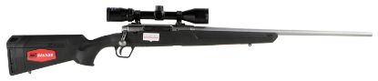 Picture of Savage Arms 57102 Axis Ii Xp 22-250 Rem 4+1 22", Matte Stainless Barrel/Rec, Synthetic Stock, Includes Bushnell Banner 3-9X40mm Scope 