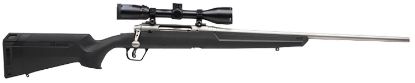 Picture of Savage Arms 57103 Axis Ii Xp 243 Win 4+1 22", Matte Stainless Barrel/Rec, Synthetic Stock, Includes Bushnell Banner 3-9X40mm Scope 