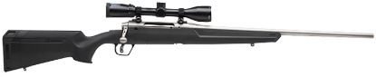 Picture of Savage Arms 57105 Axis Ii Xp 7Mm-08 Rem 4+1 22", Matte Stainless Barrel/Rec, Synthetic Stock, Includes Bushnell Banner 3-9X40mm Scope 