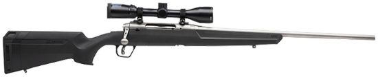 Picture of Savage Arms 57106 Axis Ii Xp 308 Win 4+1 22", Matte Stainless Barrel/Rec, Synthetic Stock, Includes Bushnell Banner 3-9X40mm Scope 