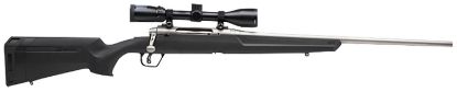 Picture of Savage Arms 57108 Axis Ii Xp 270 Win 4+1 22", Matte Stainless Barrel/Rec, Synthetic Stock, Includes Bushnell Banner 3-9X40mm Scope 