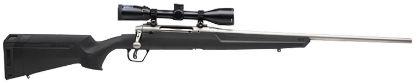 Picture of Savage Arms 57109 Axis Ii Xp 30-06 Springfield 4+1 22", Matte Stainless Barrel/Rec, Synthetic Stock, Includes Bushnell Banner 3-9X40mm Scope 