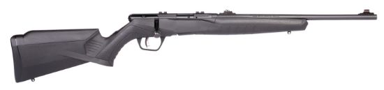 Picture of Savage Arms 70214 B22 F Compact 22 Lr Caliber With 10+1 Capacity, 18" Barrel, Matte Blued Metal Finish & Matte Black Synthetic Stock Right Hand 