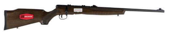 Picture of Savage Arms 70210 B22 G Full Size Bolt Action 22 Lr 10+1 21" Barrel, Matte Black Metal Finish & Satin Walnut Stock 