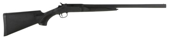 Picture of Stevens 19202 301 Compact 410 Gauge 3" 1Rd 22" Matte Black Carbon Steel Barrel, Matte Black Carbon Steel Receiver, Fixed Matte Black Synthetic Stock, Ambidextrous 