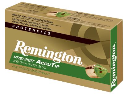 Picture of Remington Ammunition 20731 Premier Accutip 12 Gauge 3" Sabot Slug Shot 5 Per Box/ 20 Cs 