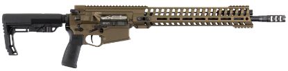 Picture of Patriot Ordnance Factory 01467 Revolution Gen4 308 Win,7.62X51mm Nato 16.50" 20+1 Burnt Bronze 6 Position Mft Bms Minimalist Stock Mlok 